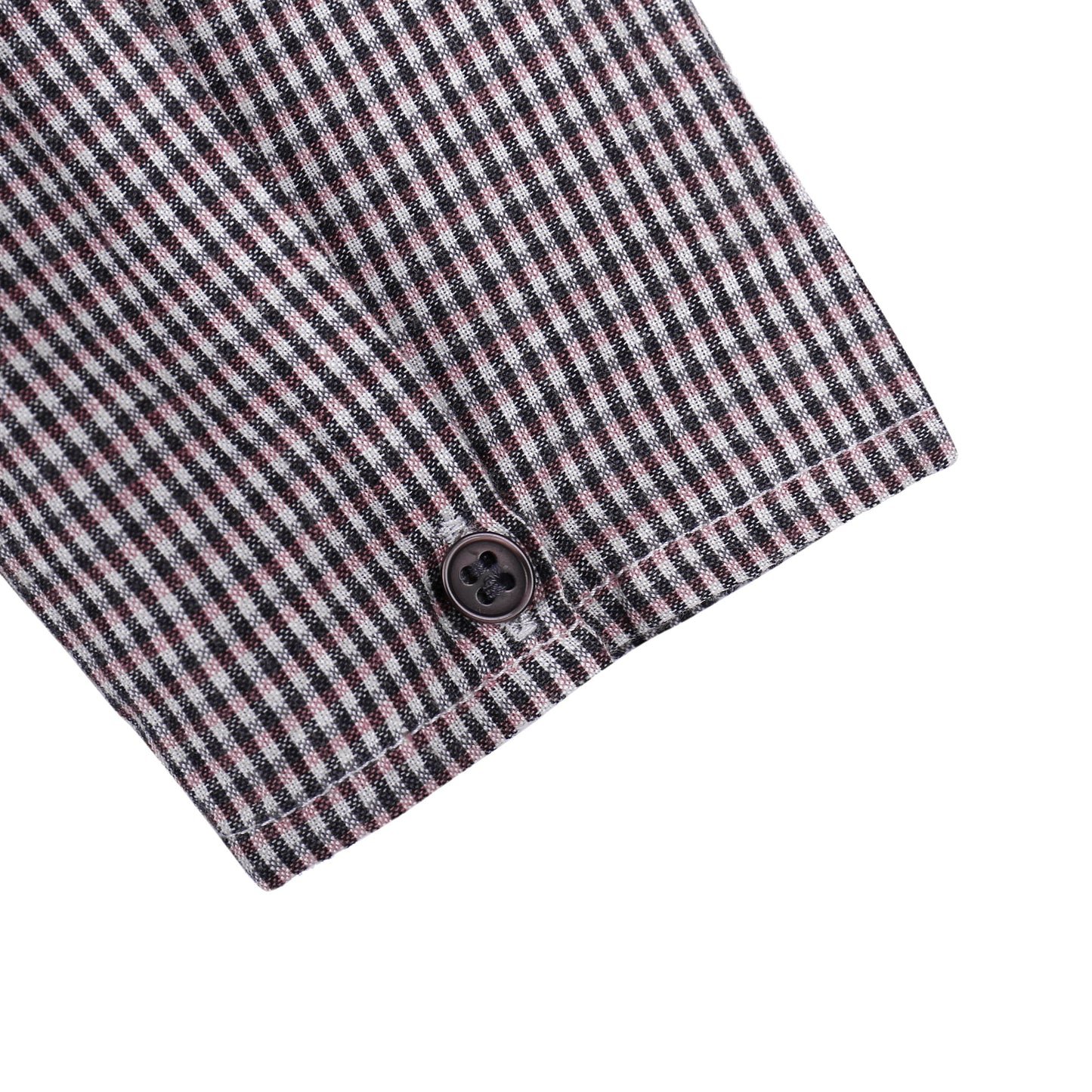 Baby Boys Grey Checked Woven Shirt