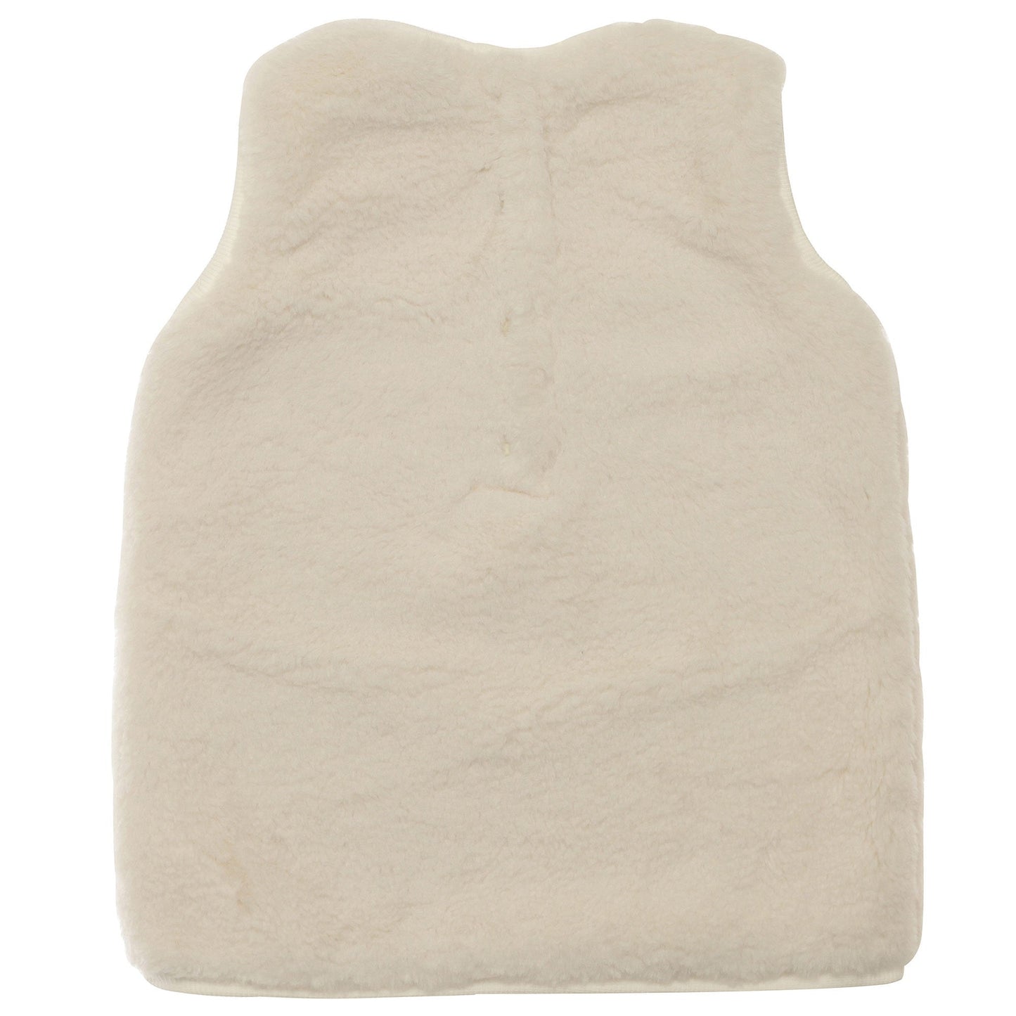Baby Girls White Fur Trims Dress