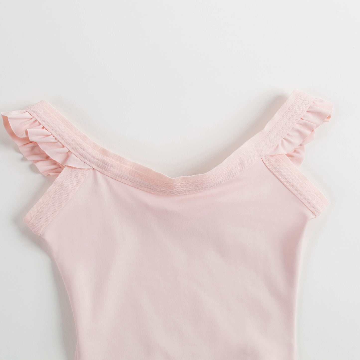 女童玫瑰粉舞蹈练功服