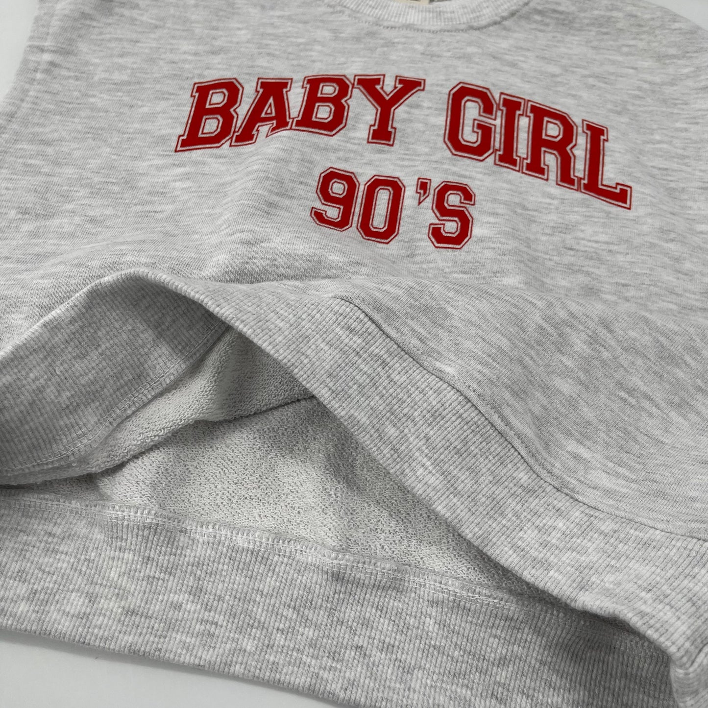 女童浅灰色Logo棉背心