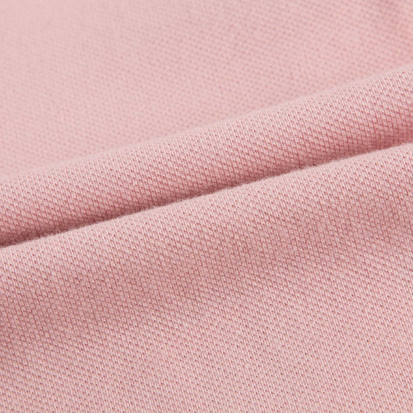 Baby Girls Light Pink Polo Shirt with Check Ruffles