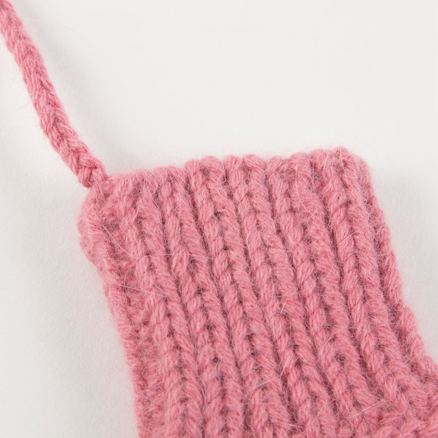 Baby Girls Pansey Pink Angora Mittens