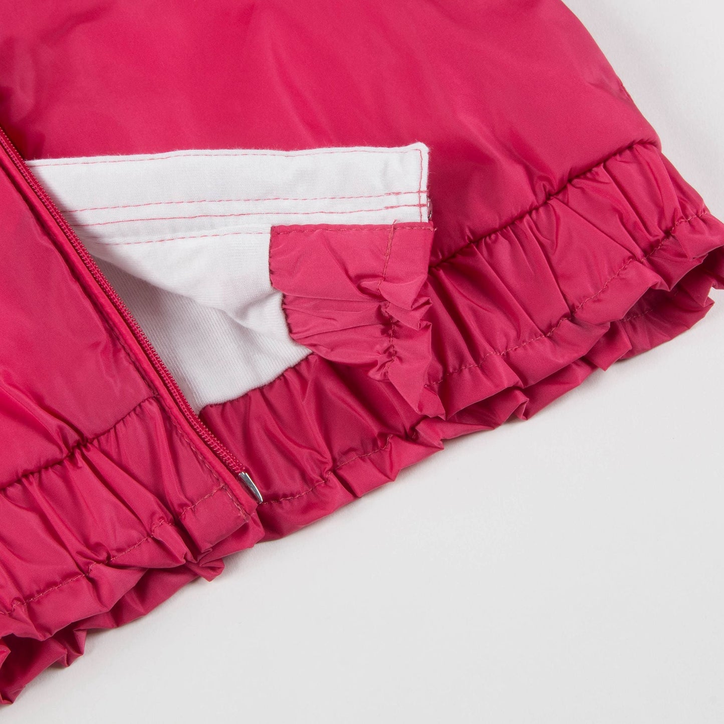 Baby Girls Red Logo Coat