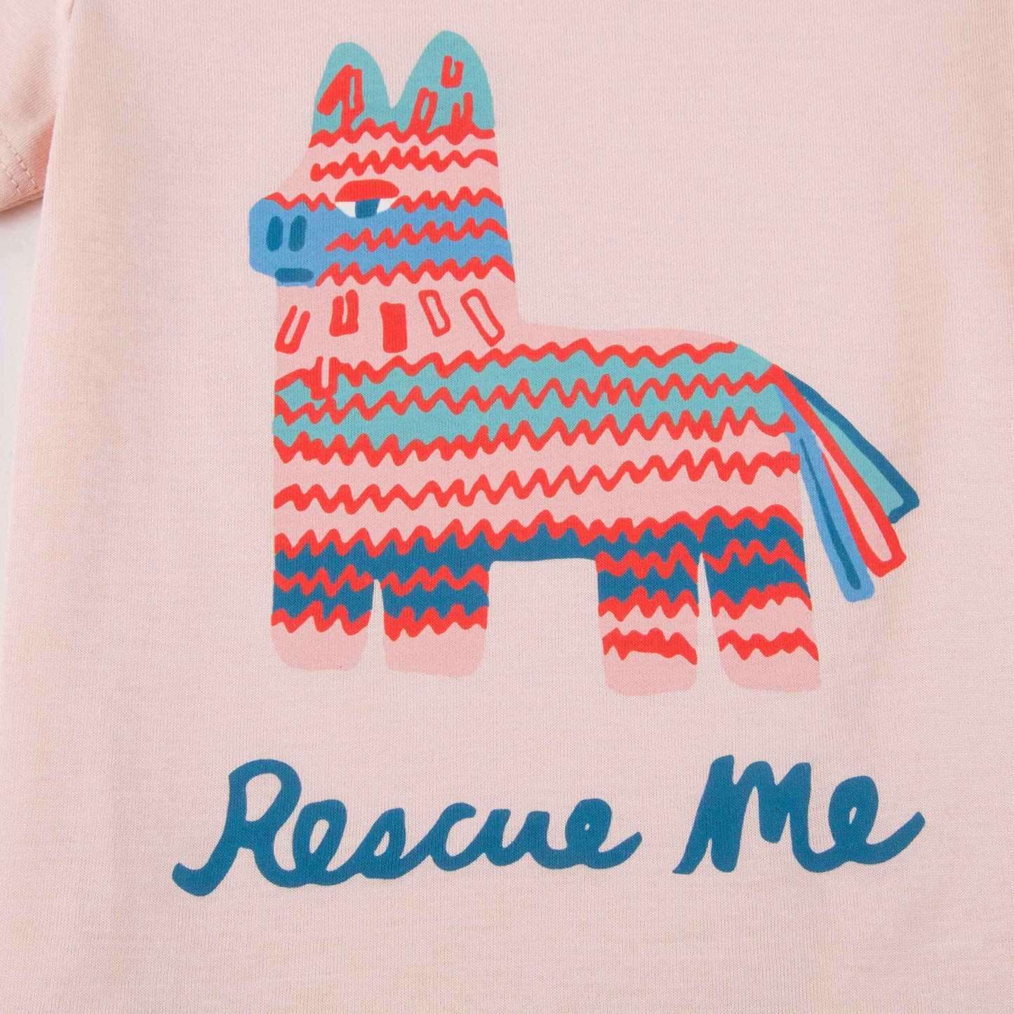 Baby Girls Pink Organic Pima Cotton T-shirt
