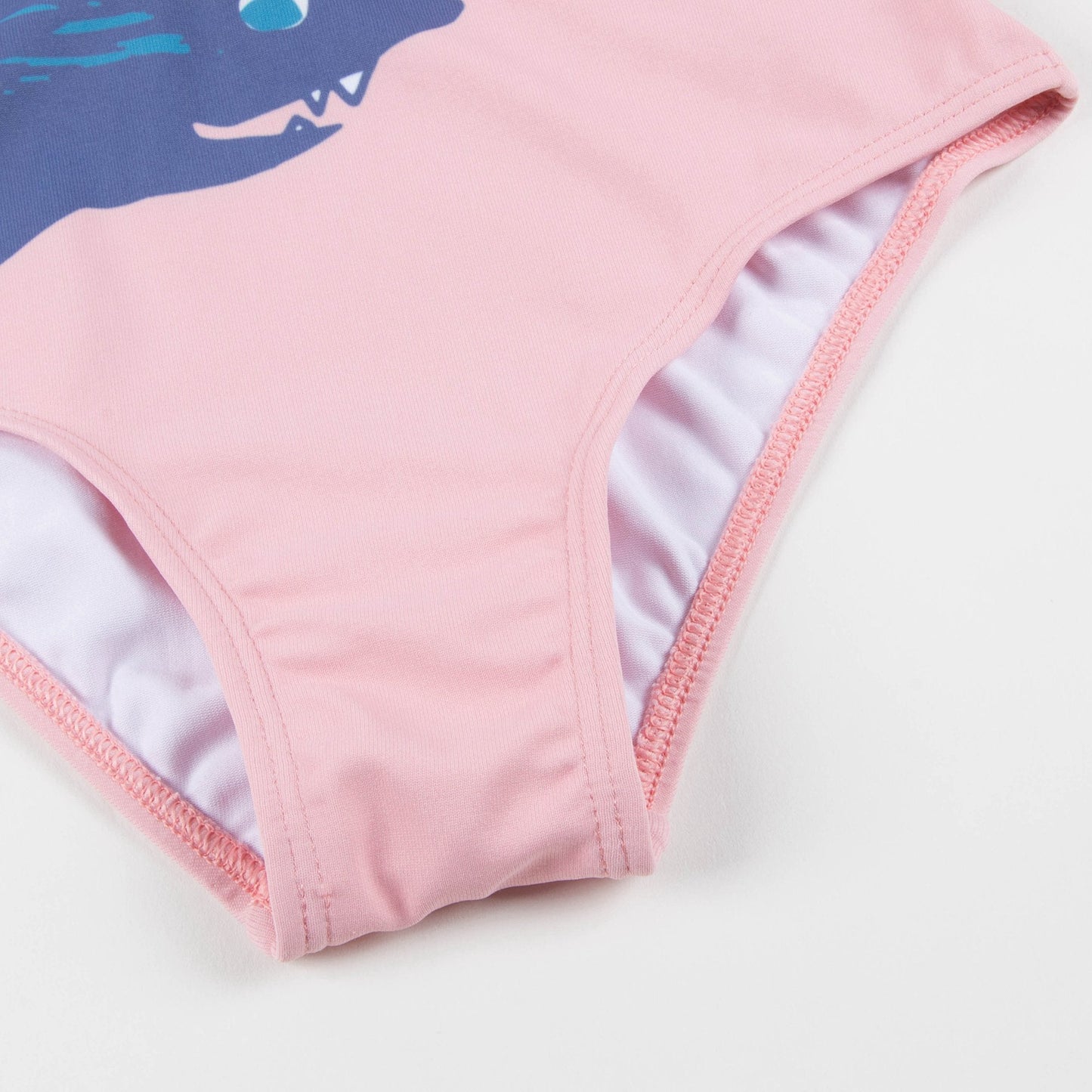 Girls Rose & Shark Tank Bathing Suit