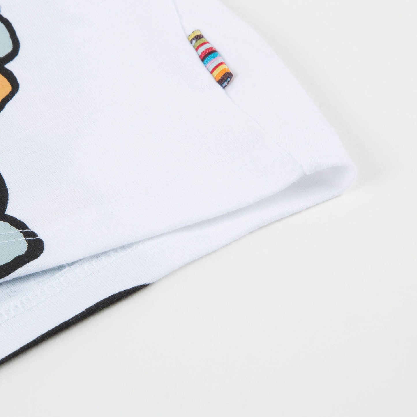 Baby Boys White "Robot“ Cotton T-shirt