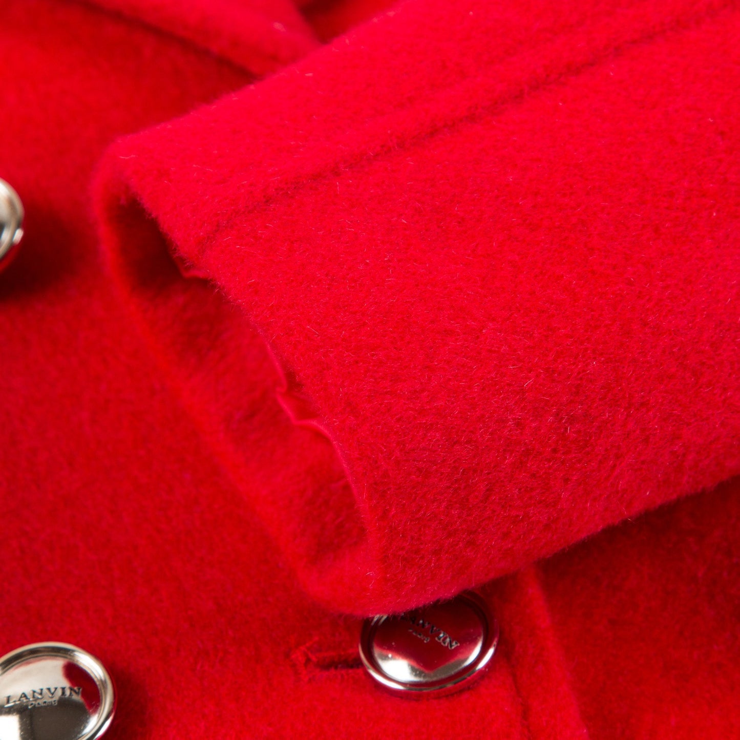 Girls Rosso Wool Coat
