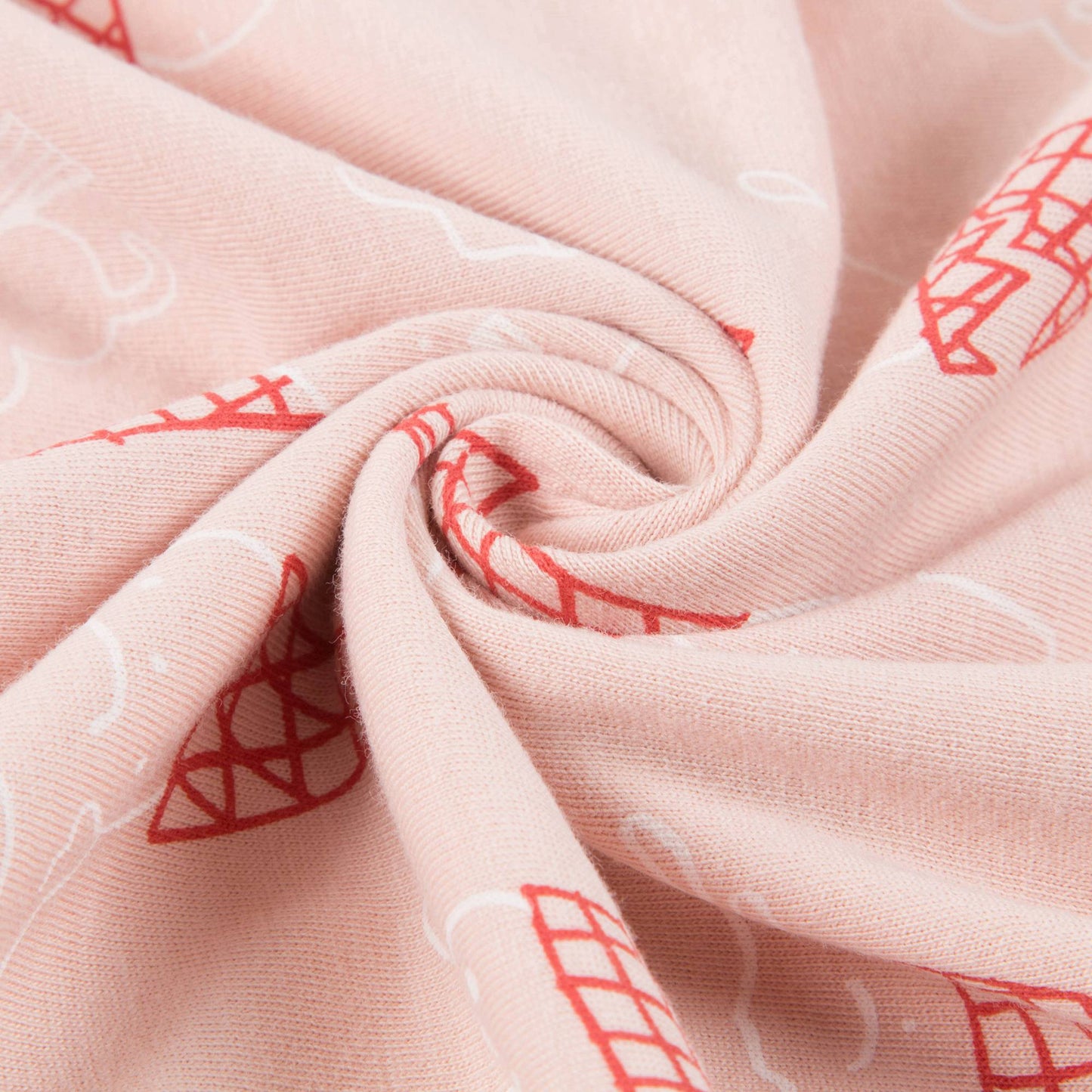 Baby Pink Toasty Jry Blanket Ice Cream