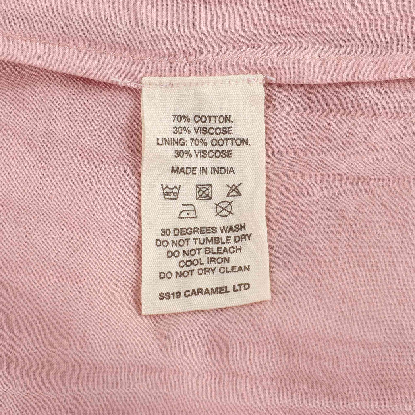 Girls Pink Cotton Dress