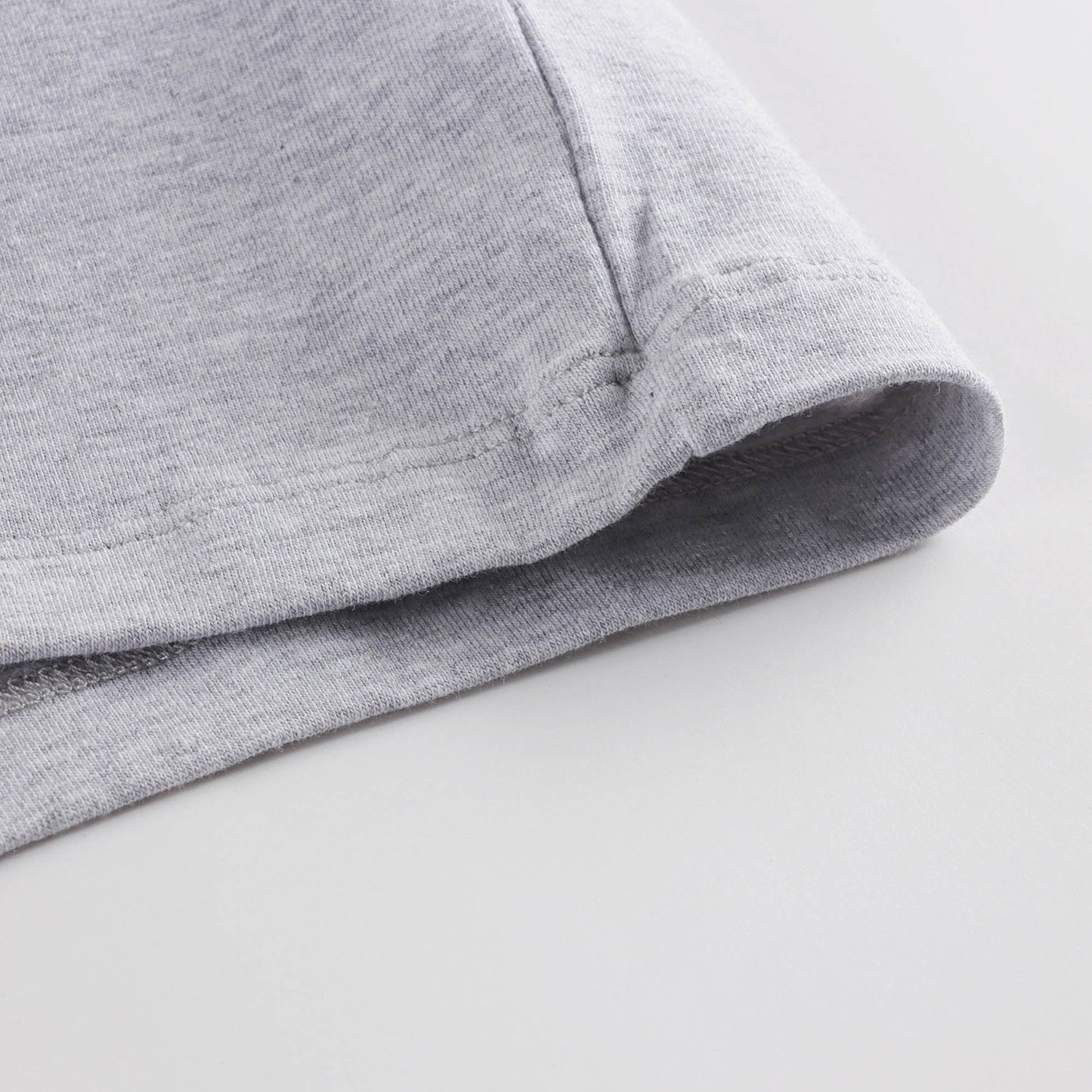 儿童灰色Logo棉T恤