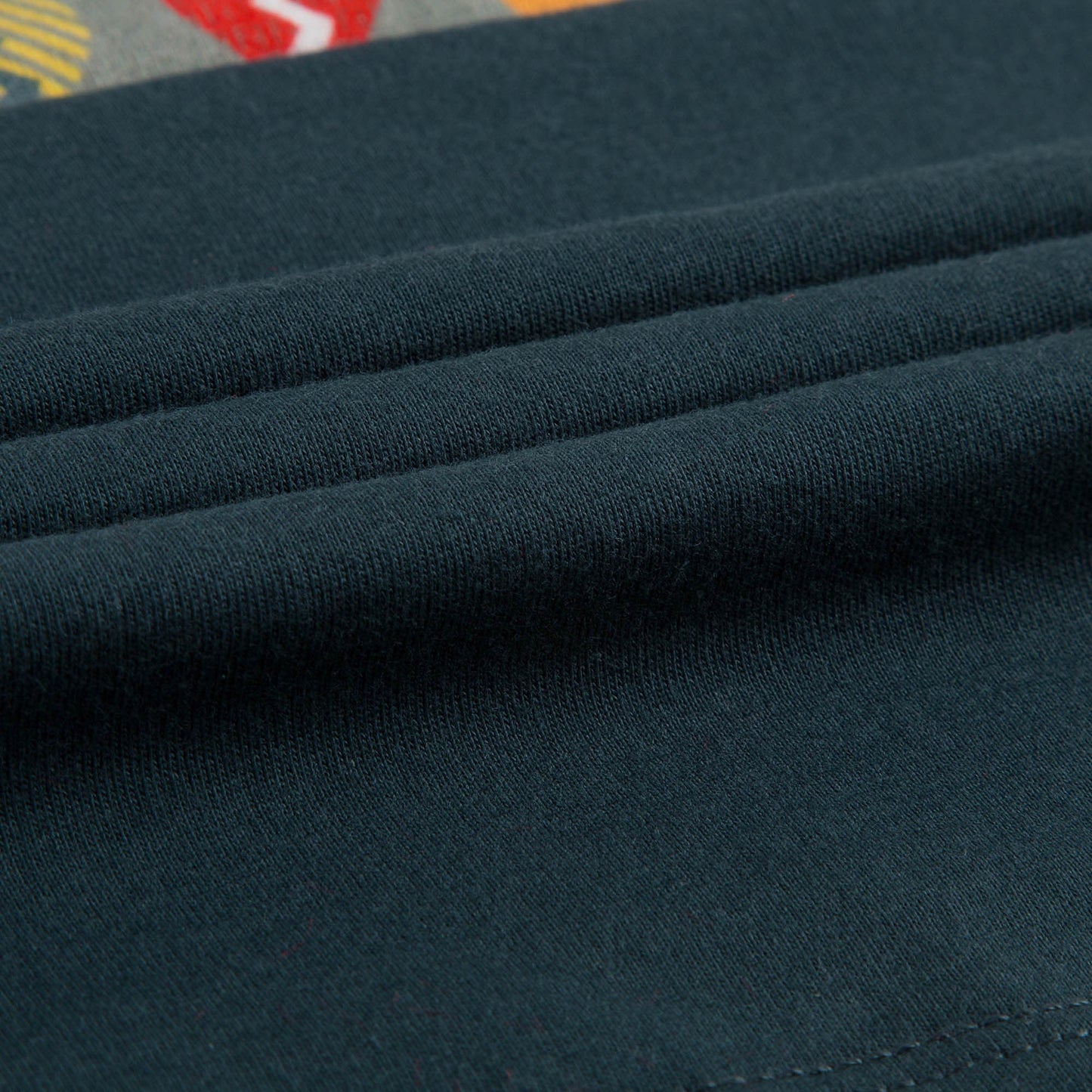 Boys Navy Blue T-Shirt With Multicolor Lightbulb Print