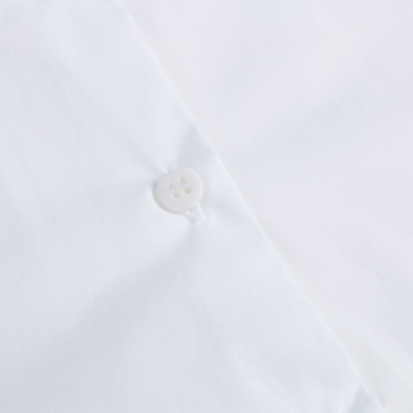 Girls White Cotton T-shirt