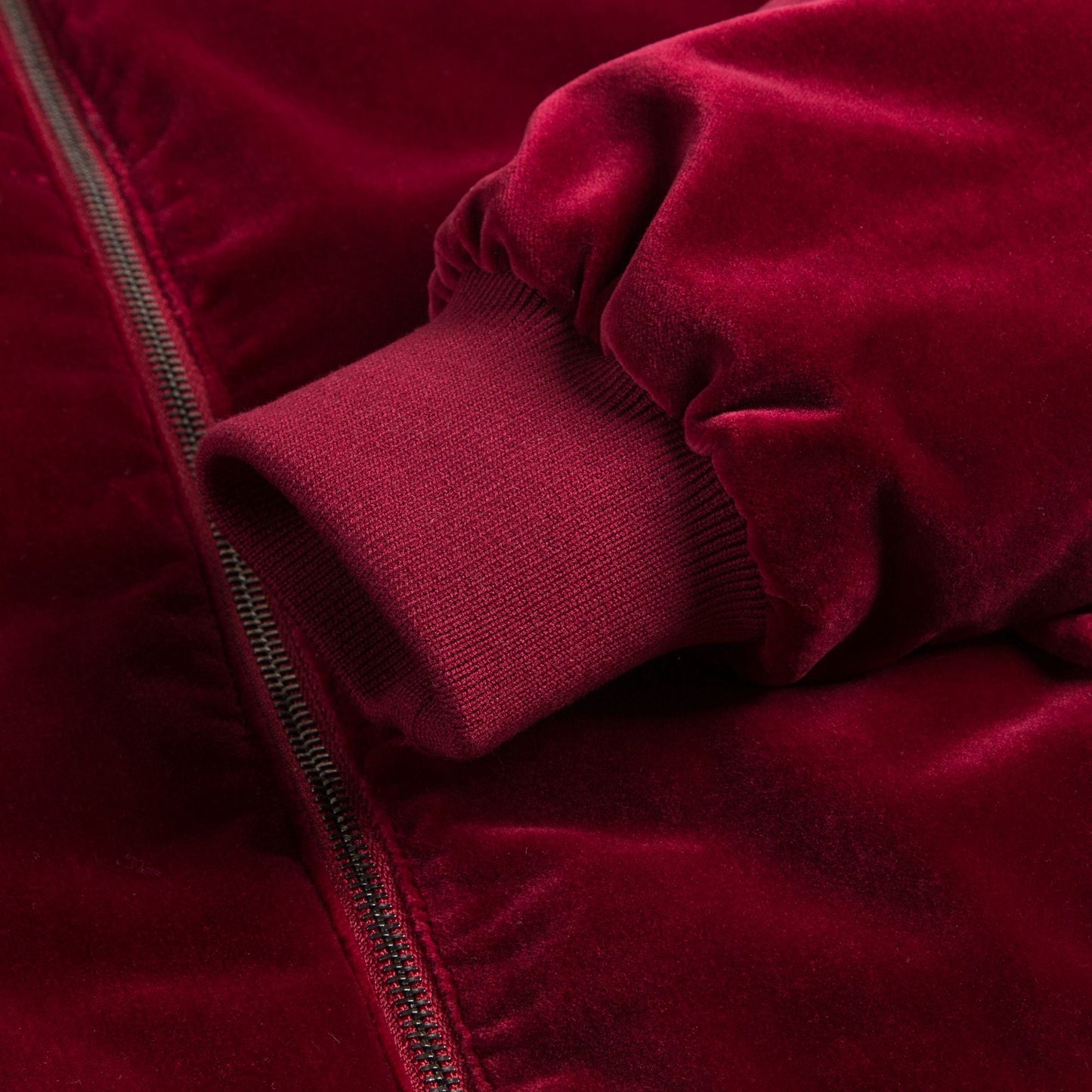 Girls Red Velvet Liner Pilot Jacket