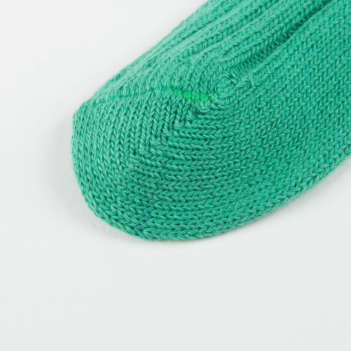 Baby Bright Green Cotton Knitwear Socks