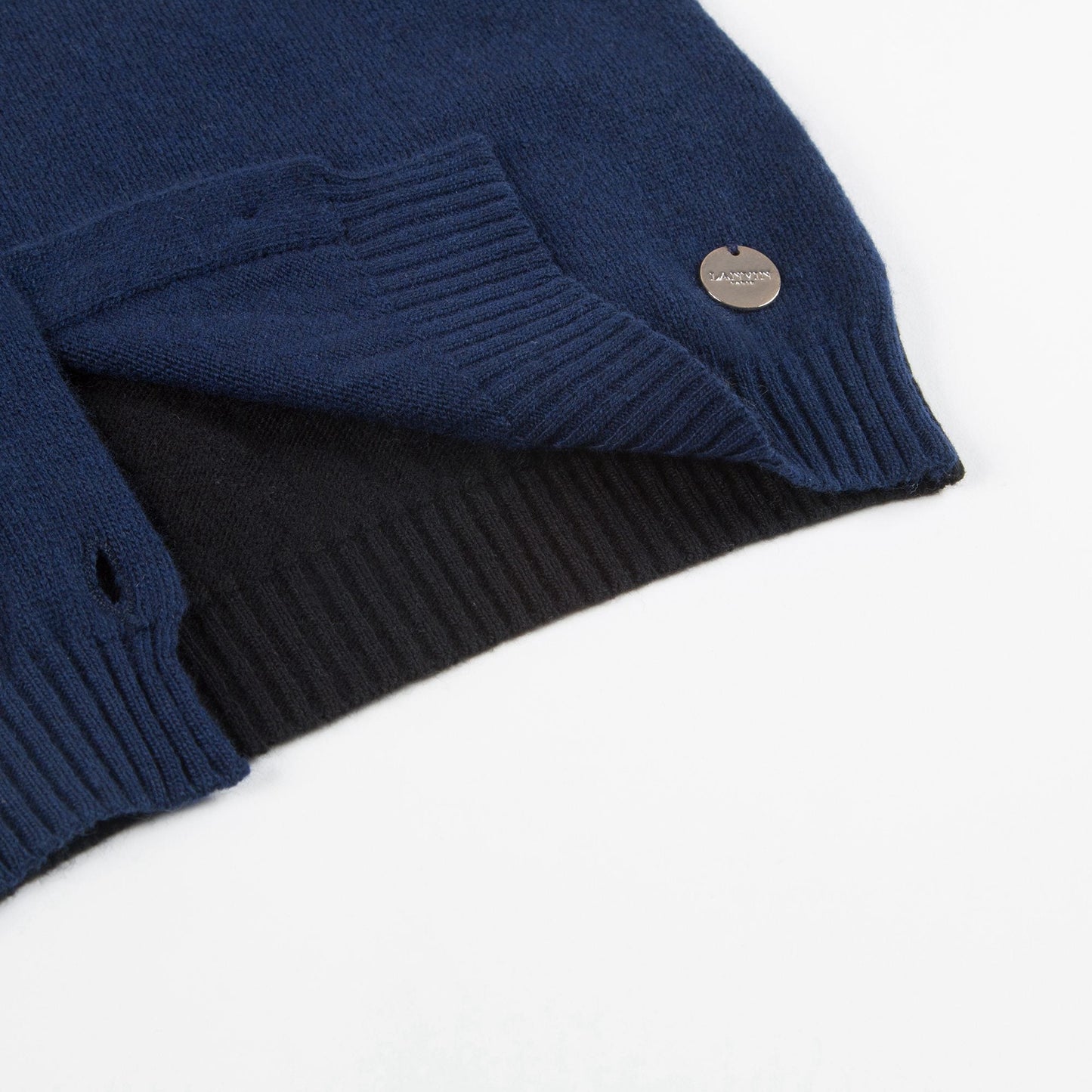 Girls Blue Bow Tie Cardigan