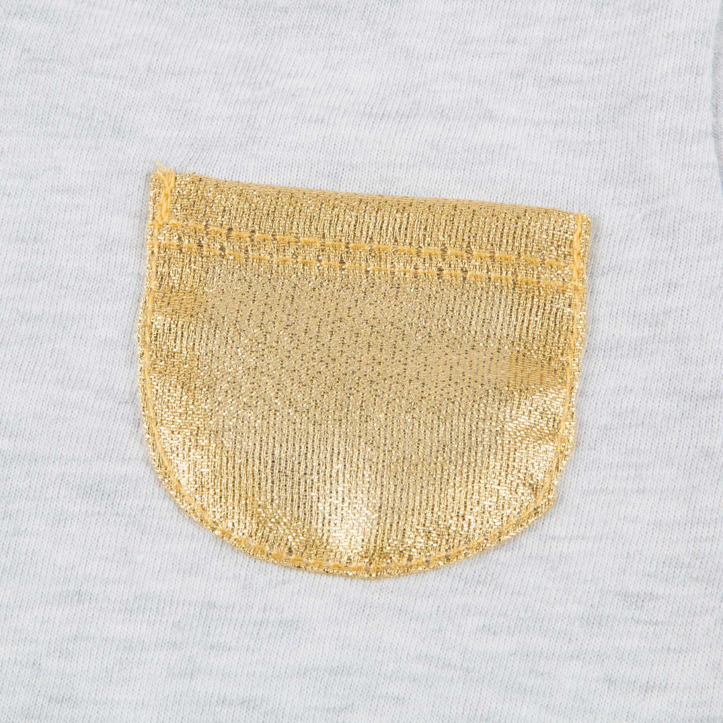 婴儿灰色"Jersey"棉T恤