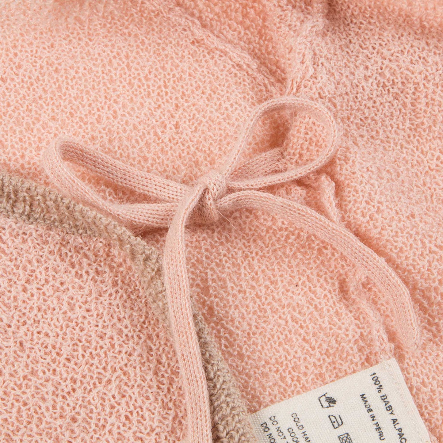 Baby Girls Pink Baby Alpaca Knitwear Gifting