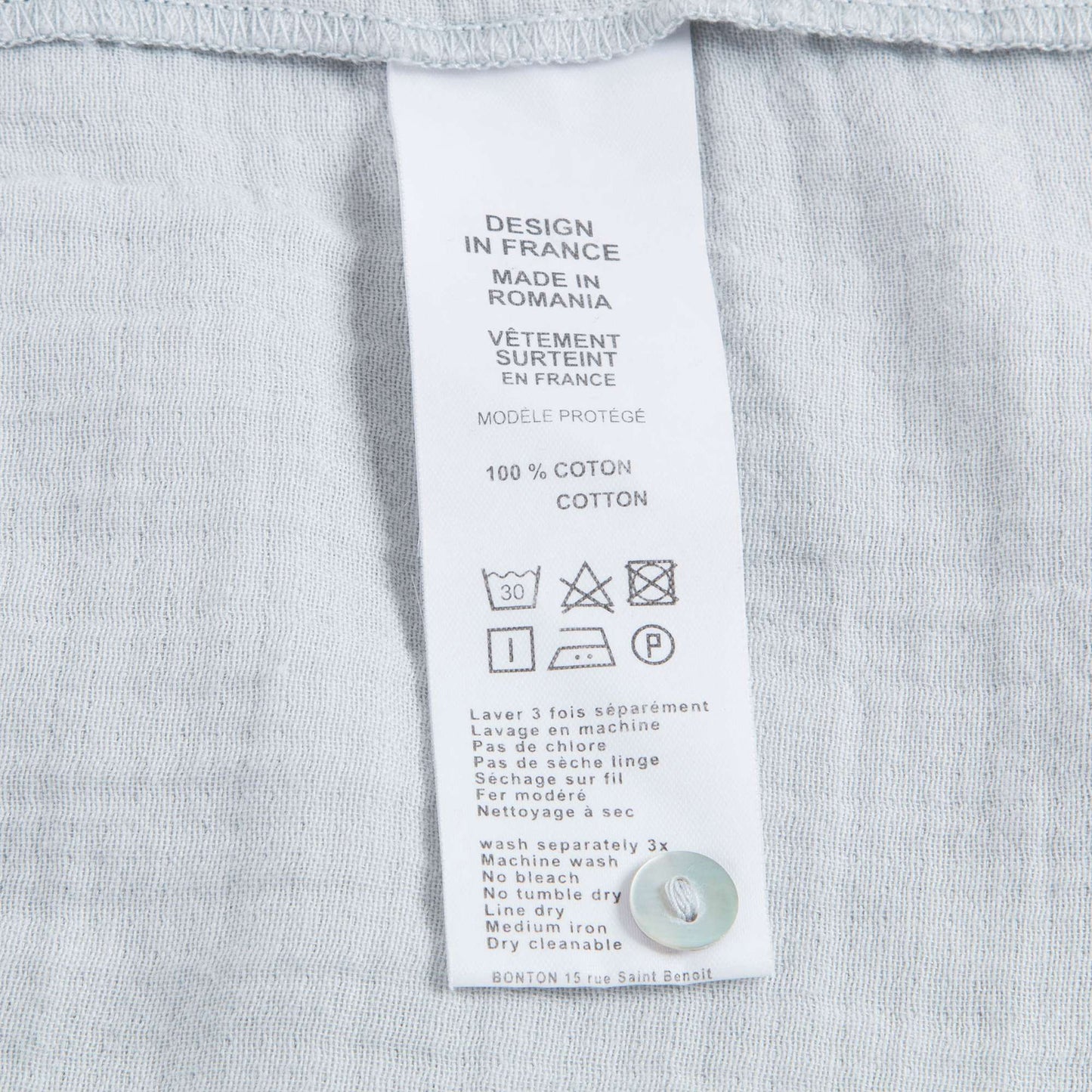 Baby Girls Gris Moon Cotton Dress