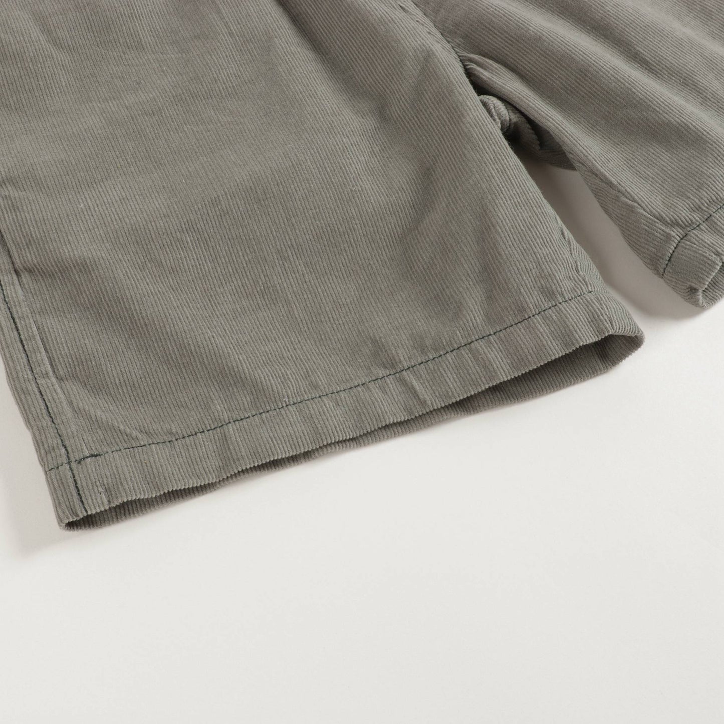 Boys & Girls Light Green Cotton Shorts