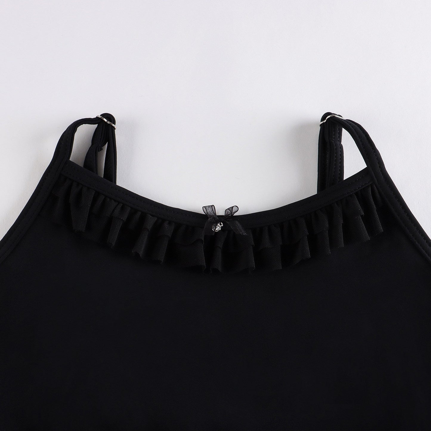 女童黑色芭蕾舞连体衣