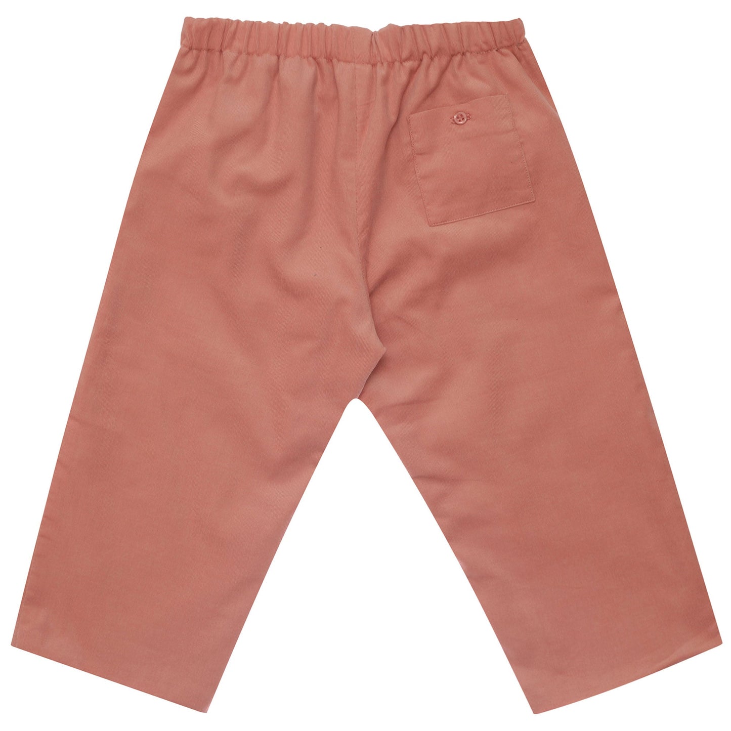 Baby Dusky Pink Cotton Trouser