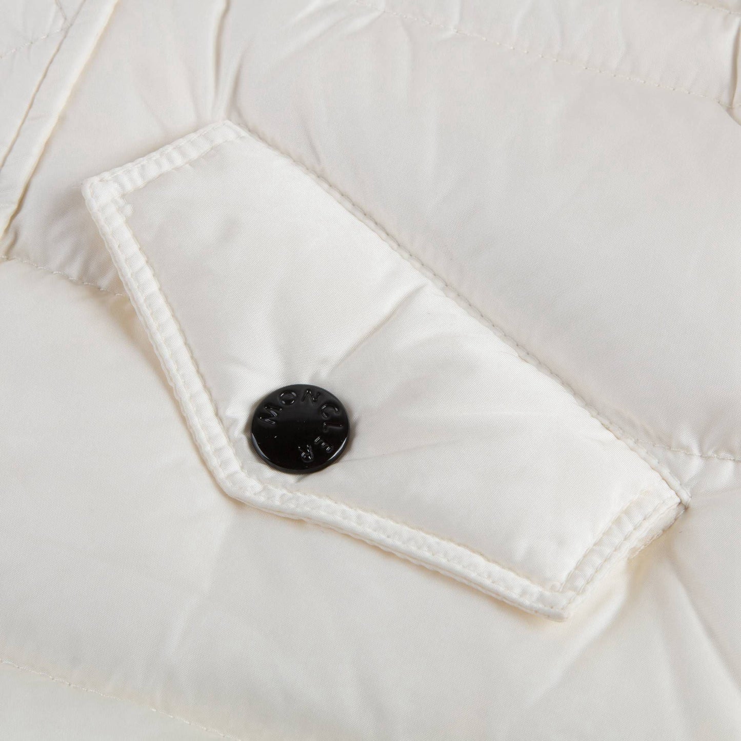 Baby Girls Ivory "Essentiel" Down Padded Jacket