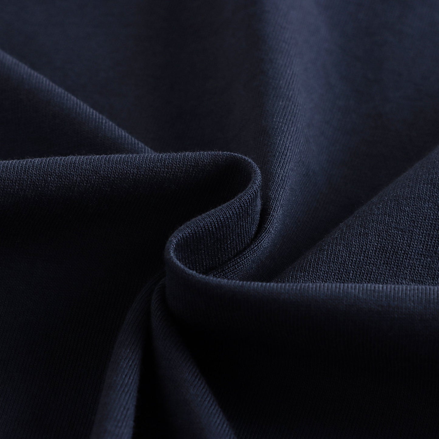 女童藏青色樱桃印花棉T恤