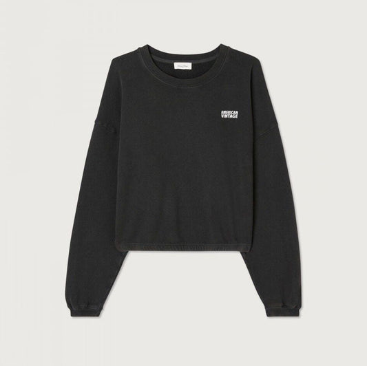 女士深灰色棉卫衣