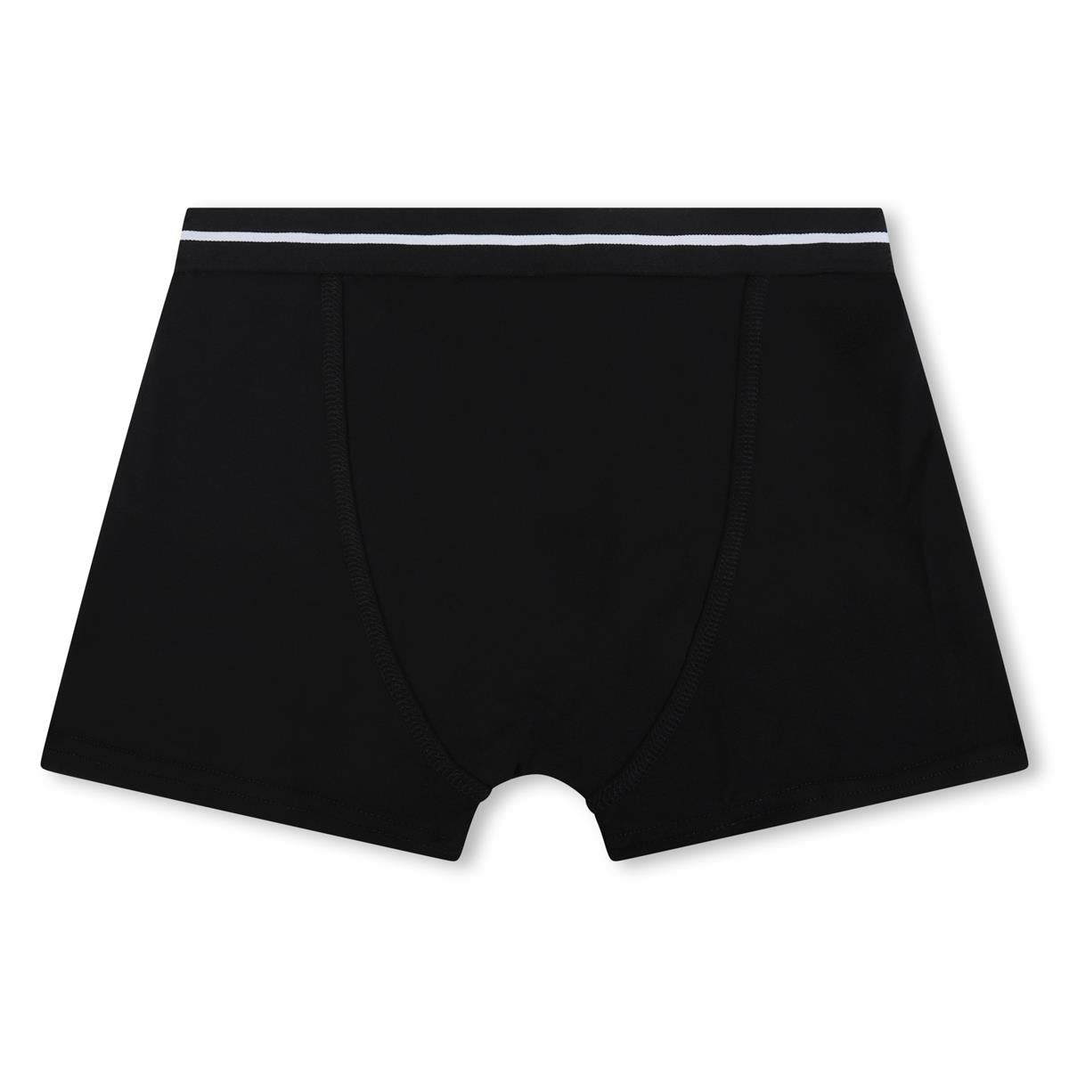 男童黑色棉内裤套装(2件)