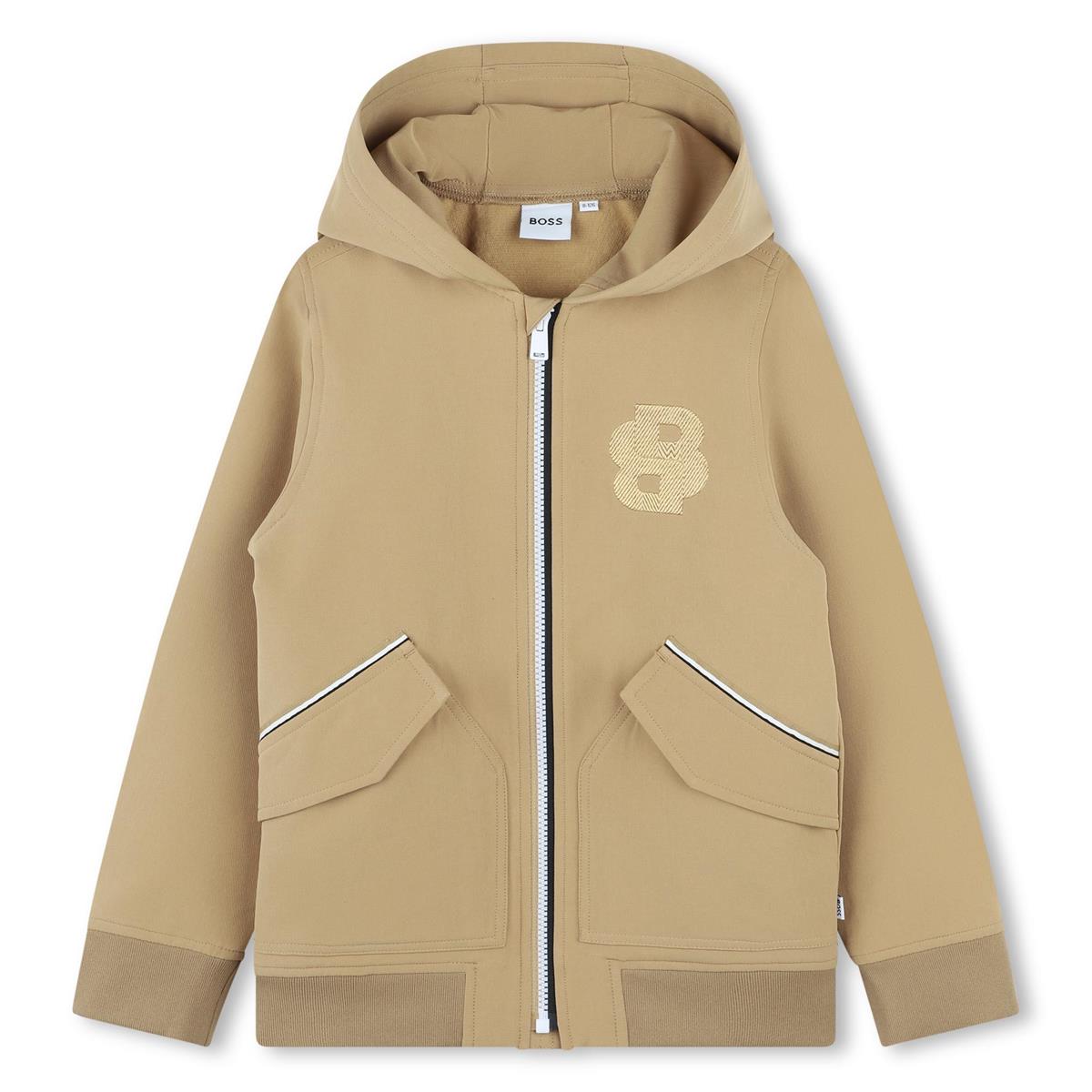 CARDIGAN A CAPUCHE