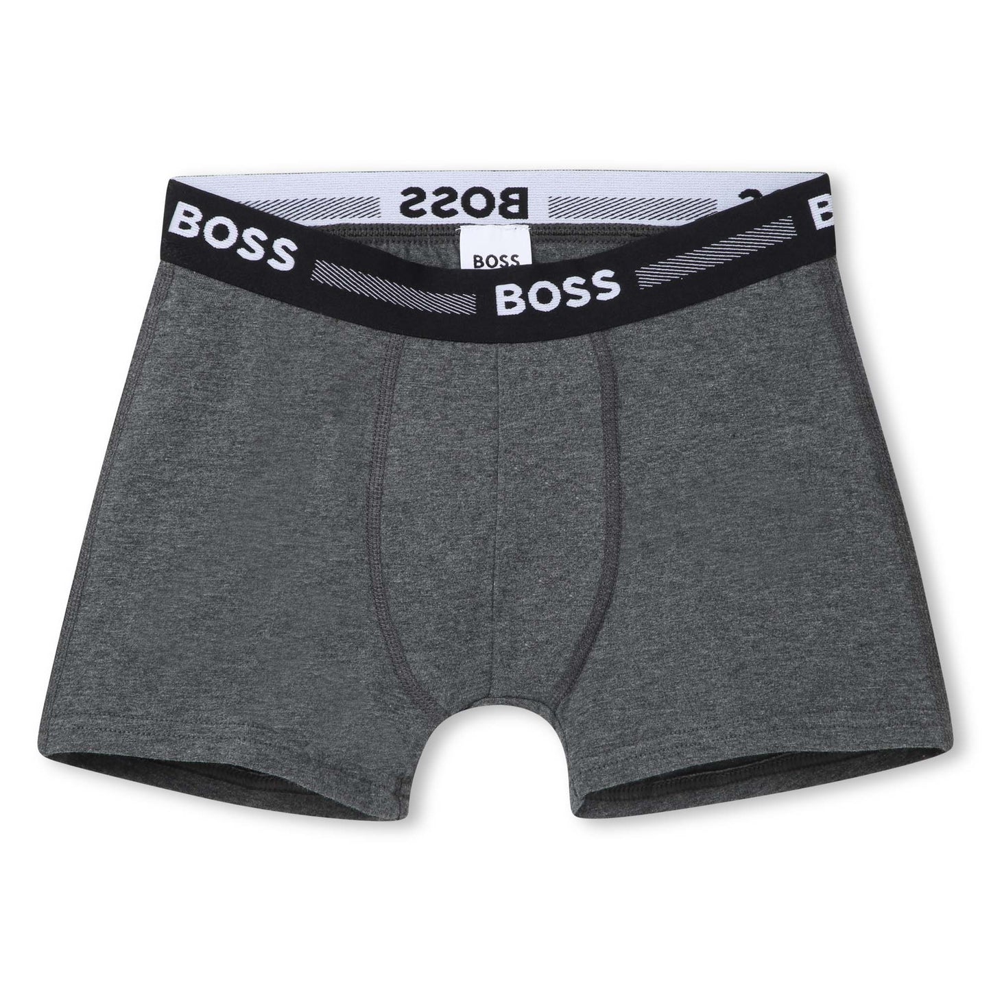 男童灰色棉内裤套装(2件)