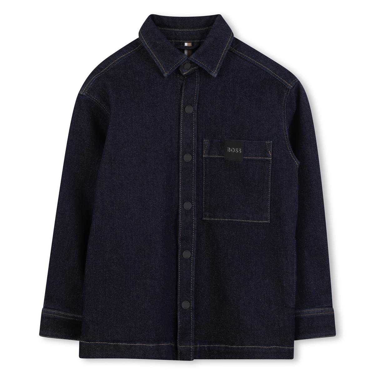 CHEMISE JEANS MANCHES LONGUES