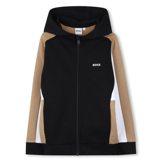 CARDIGAN A CAPUCHE