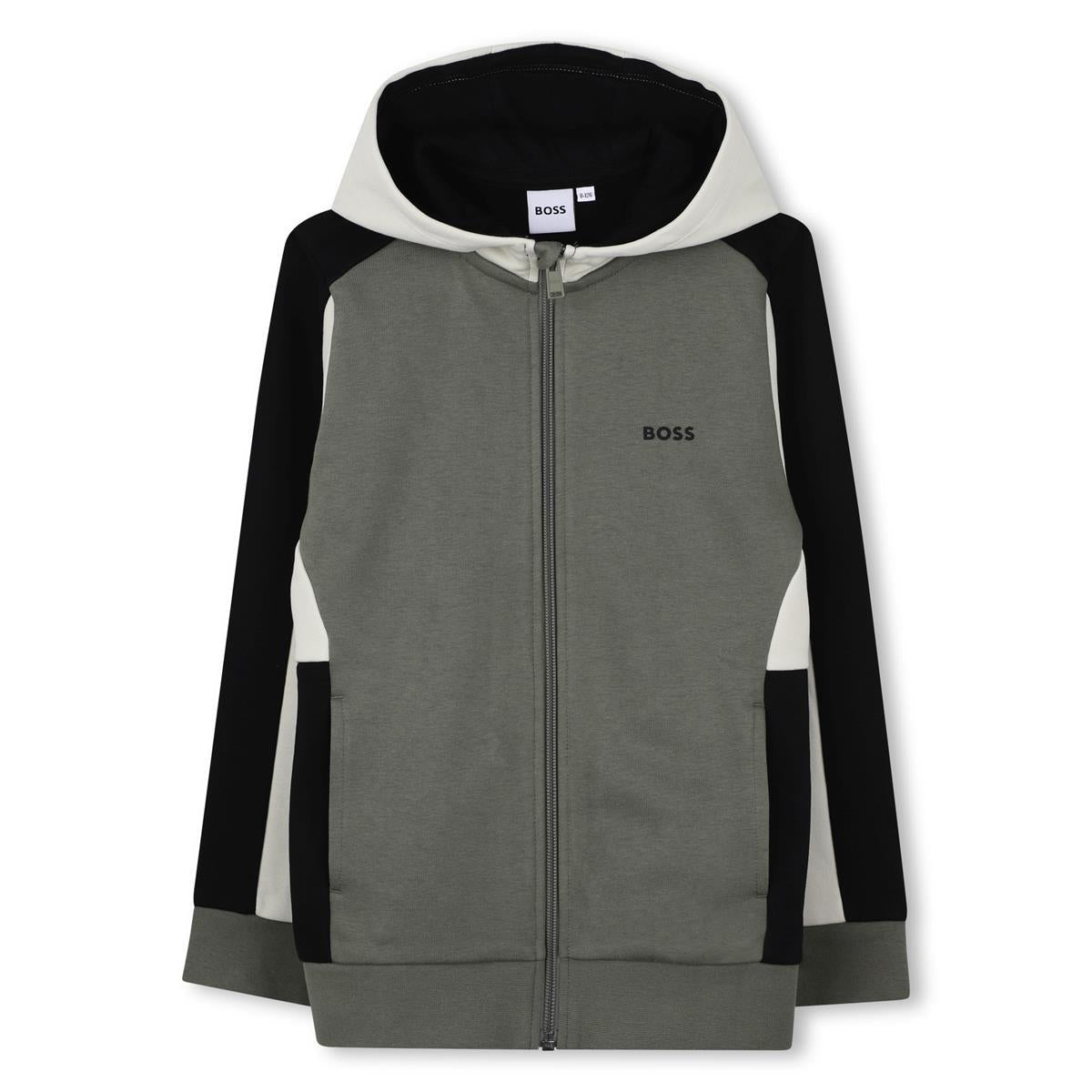 CARDIGAN A CAPUCHE