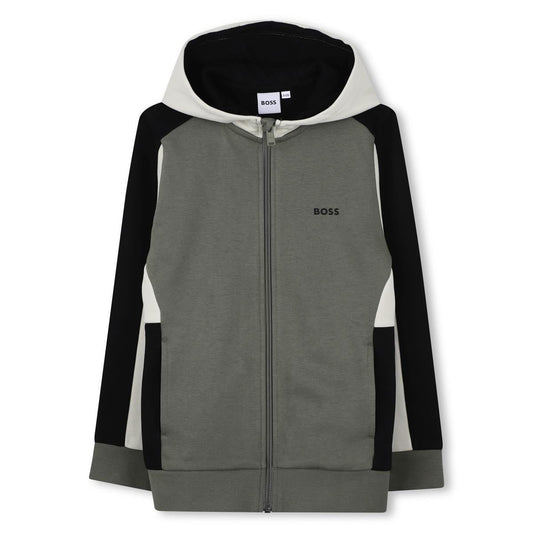 CARDIGAN A CAPUCHE