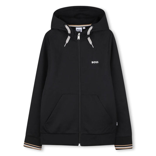 CARDIGAN A CAPUCHE
