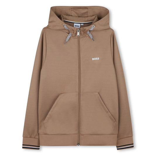 CARDIGAN A CAPUCHE