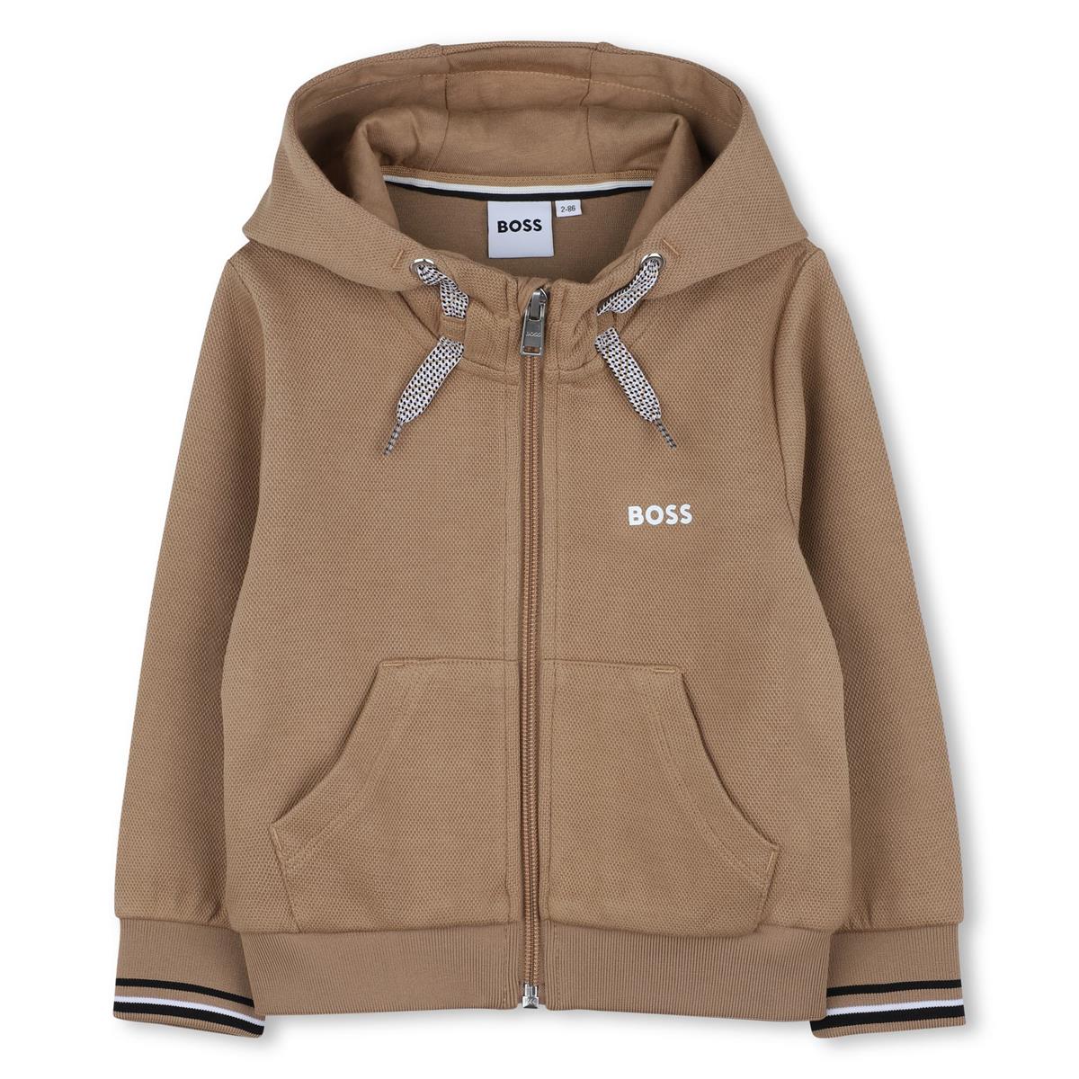 CARDIGAN A CAPUCHE