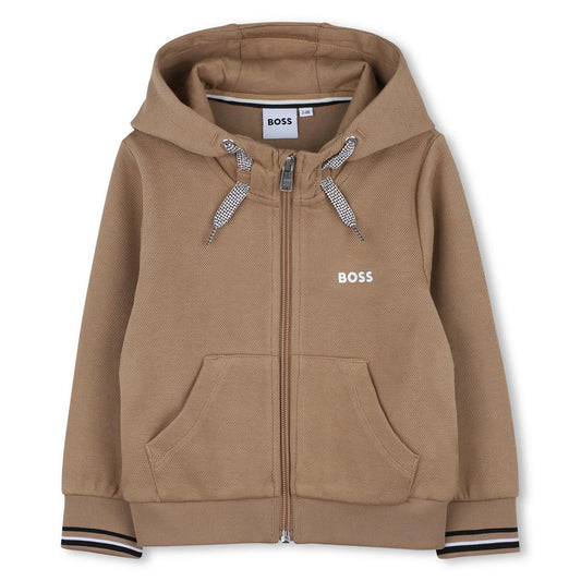 CARDIGAN A CAPUCHE