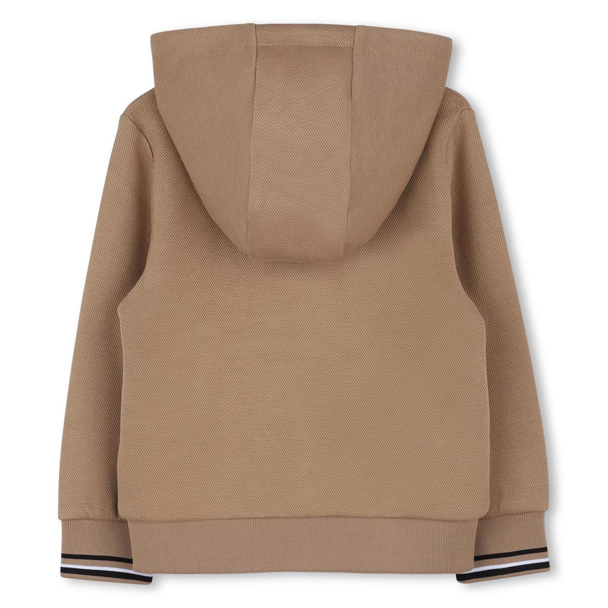 CARDIGAN A CAPUCHE
