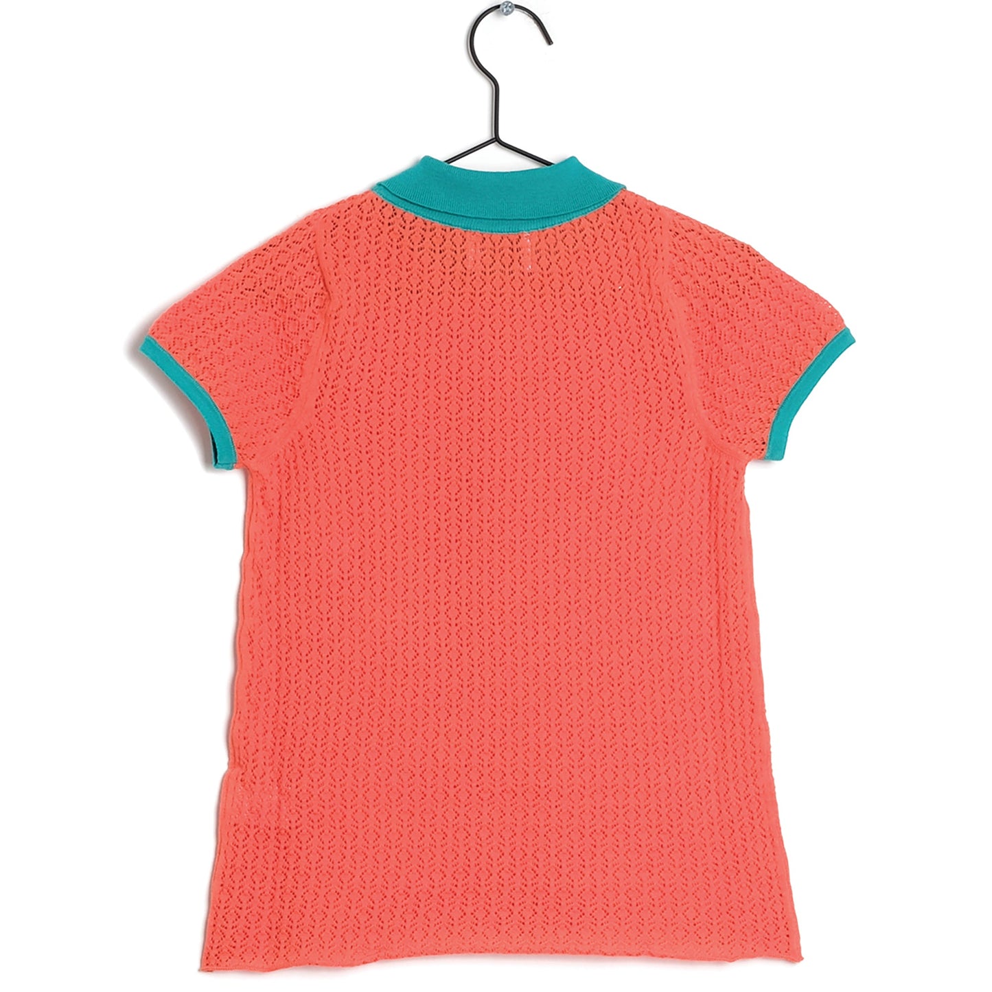 Girls Orange Cotton Jumper