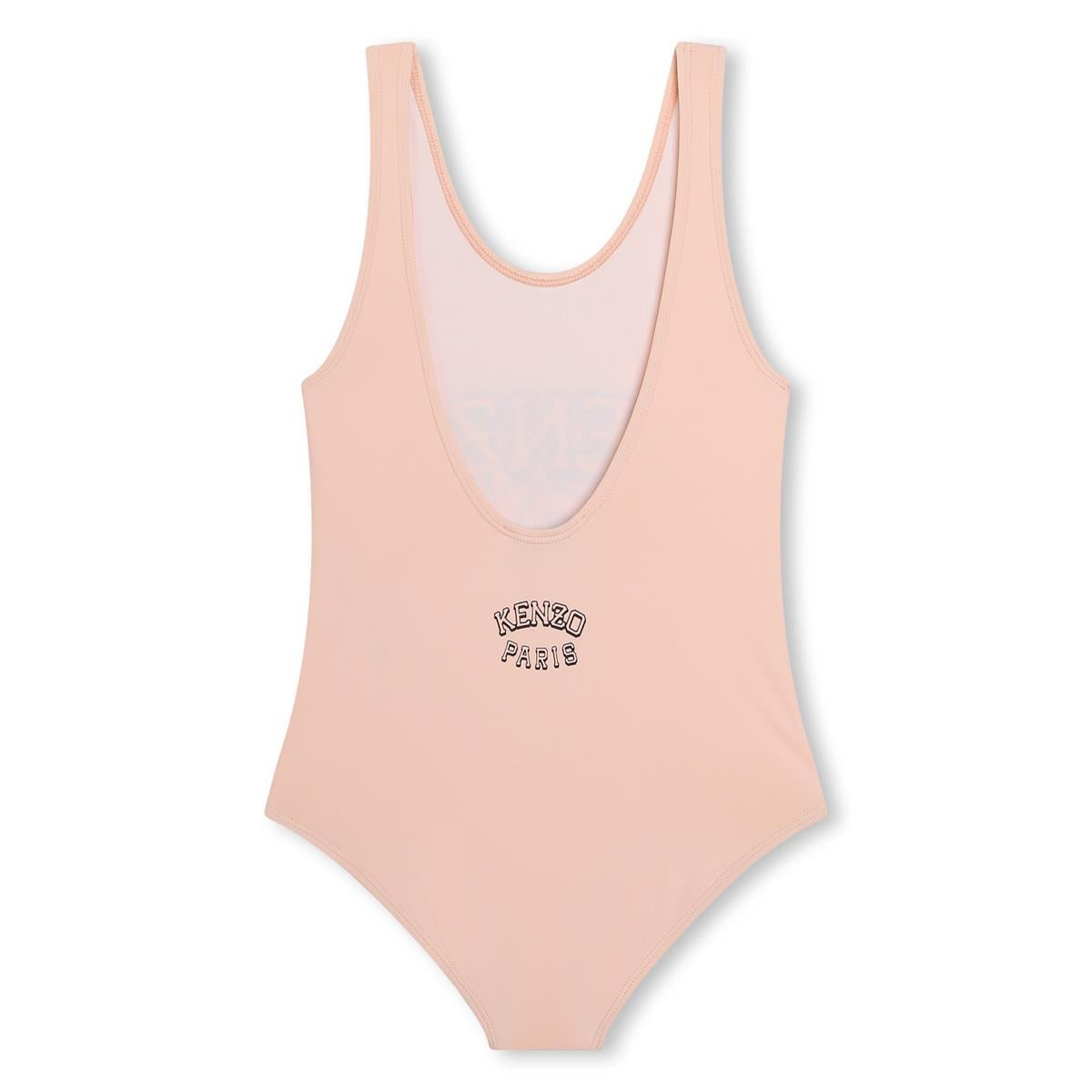 女童粉色Logo泳衣