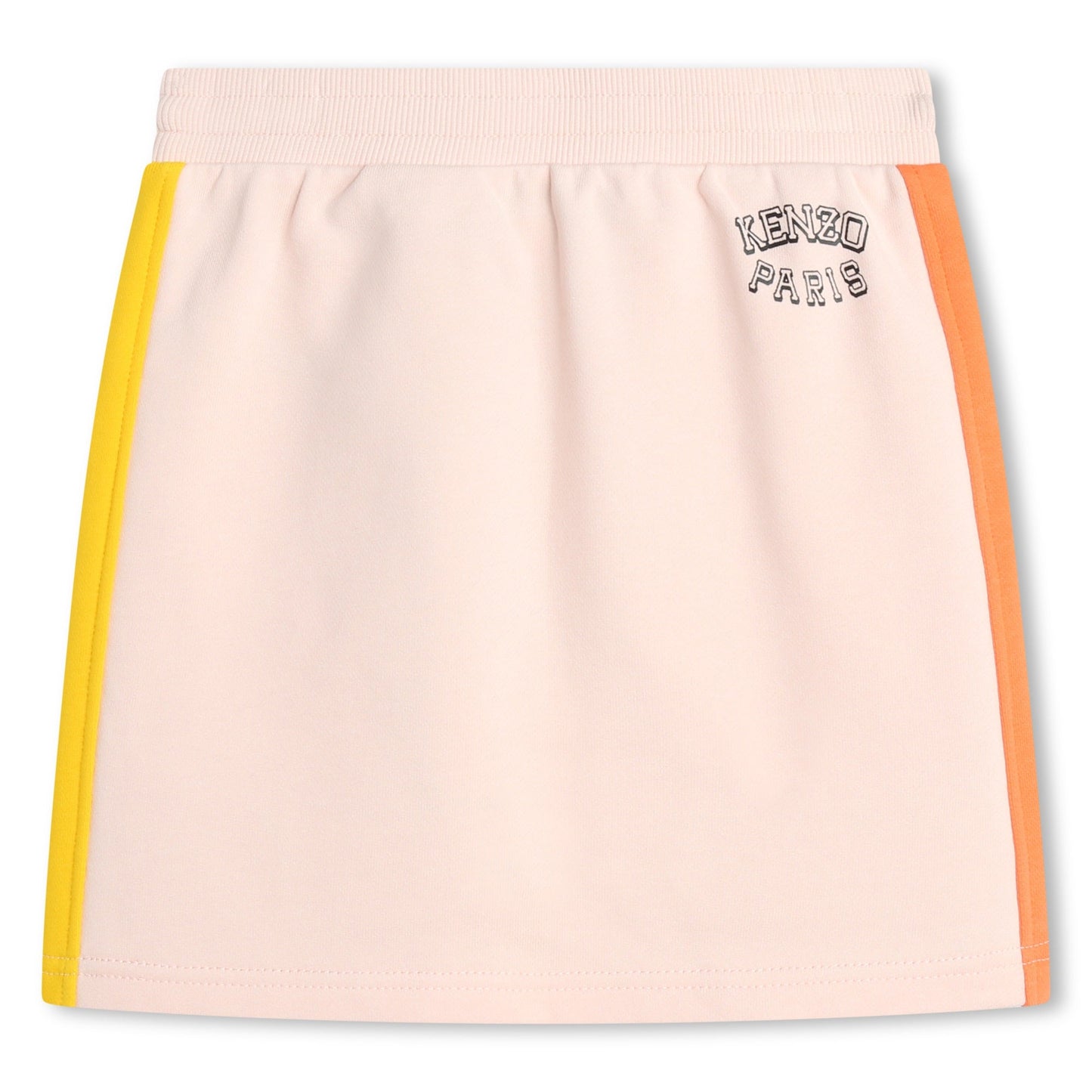 女童粉色Logo棉短裙