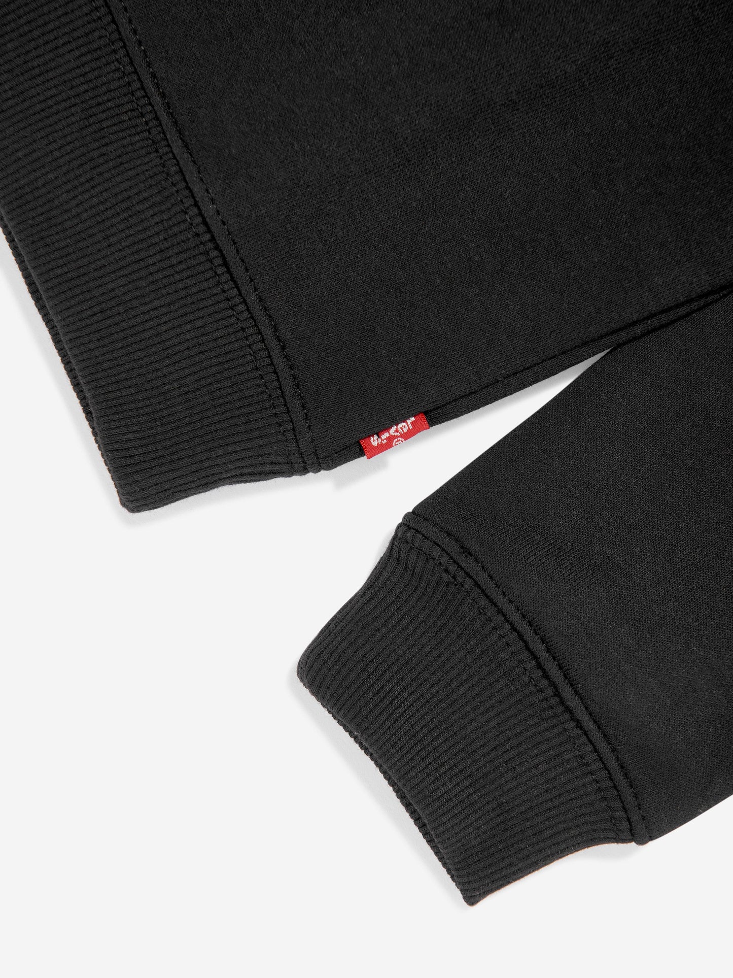 Levi's Wear 男童迷你徽标运动衫(黑色)