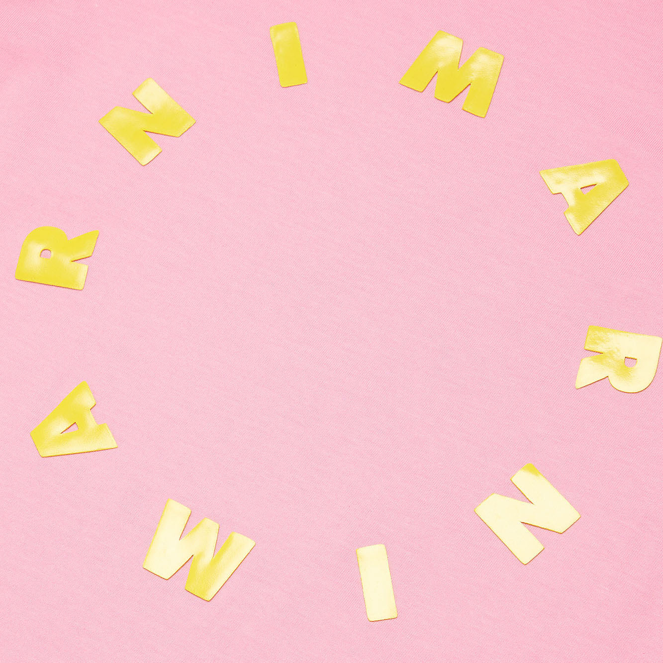 女童粉色Logo棉T恤