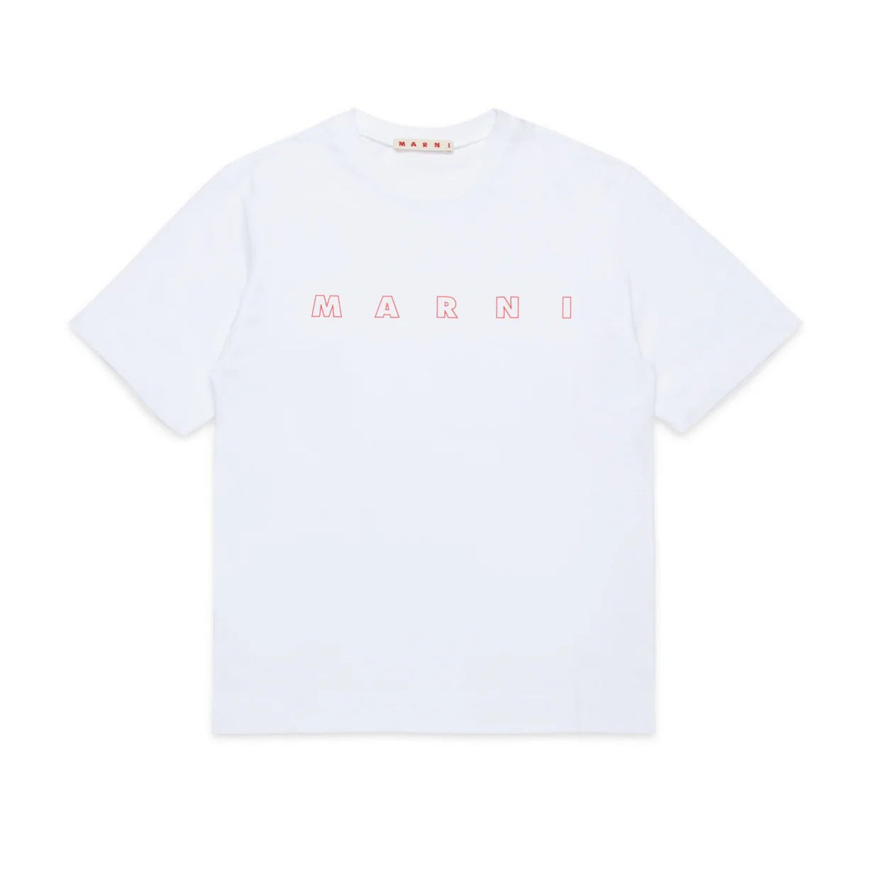 儿童白色Logo棉T恤