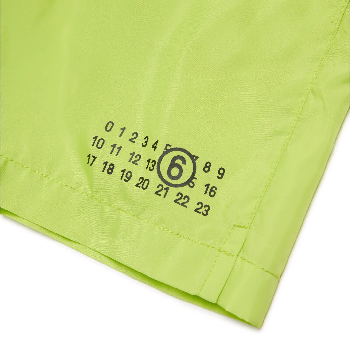 男童绿色Logo泳裤