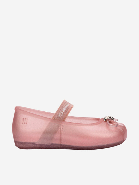 Mini Melissa 女童 Sophie 芭蕾平底鞋(粉色)