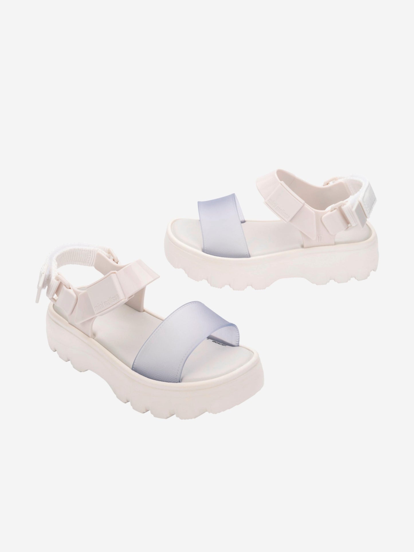 Girls Kick Off Sandals in White