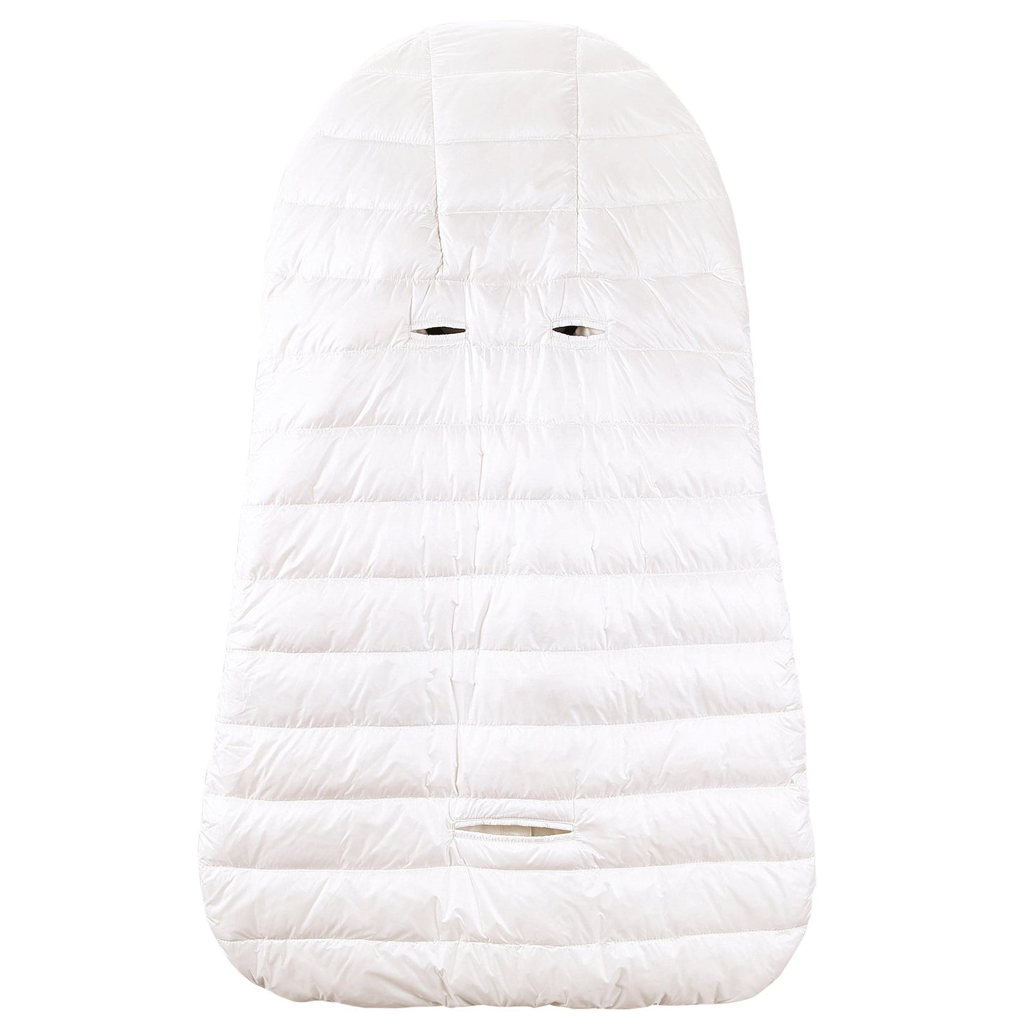 Baby White Down Padded 'Sacco' Sleeping Bag(74cm)